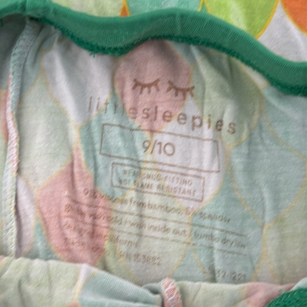 Dragon Scales Two-Piece Bamboo Viscose Pajama Set - 9/10 - Picture 4 of 6